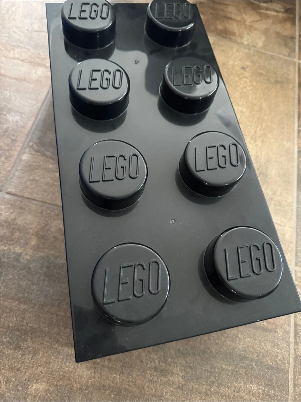 Lego Large Brick Storage Boxes - Blue and Black
